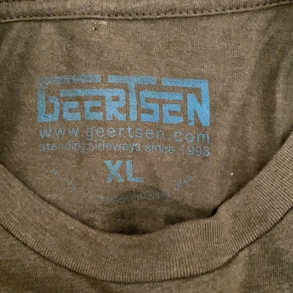 Geertsen Colton woods skateboard olive T-shirt - Picture 3 of 4